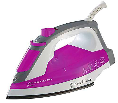 Russell Hobbs Light &amp; Easy Pro - Plancha de Ropa de Vapor (2600W