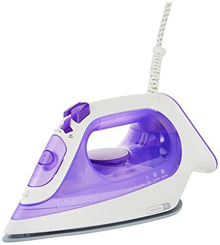 Braun Texstyle 3 SI3042VI - Plancha para la Ropa de Vapor de 2350W con Suela Bidireccional 3D Superceramic