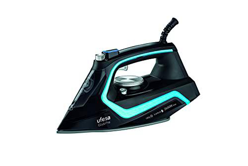 Ufesa PV2600 Glide Pro Plancha de Vapor 2600W, Golpe de Vapor Max 180gr y Constante 35gr /min