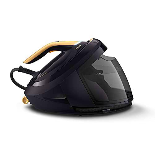 Philips Perfect Care 8000 Series PSG8130/80 Steam Iron Station DynamiQ Sensor 2.0 for Optimal Steam Output 2700 W Optimal Temperature 8.5 Bar Steam Pressure 700 g/min Steam Boost Black / Gold