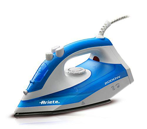 Ariete 6234 Plancha Compacta, 2000 W, 0.25 litros, Azul