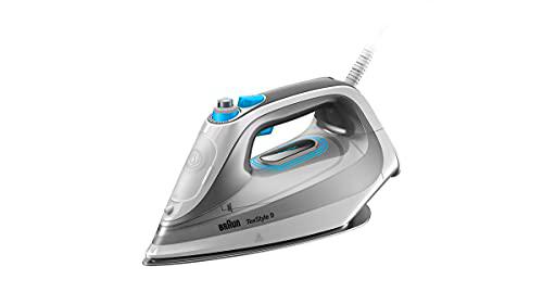 Braun TexStyle 9 SI 9270WH - Plancha de vapor con suela Freeglide 3D (vapor vertical