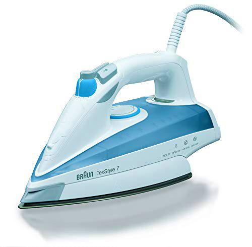 Braun Plancha TS725 Vapor 2400W ELOXAL Azul BLAqc, 2400 W