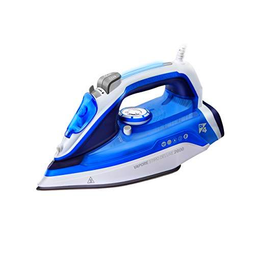 Di4 Vapore stiro 2600 Deluxe 2600-plancha, 2600w, Azul