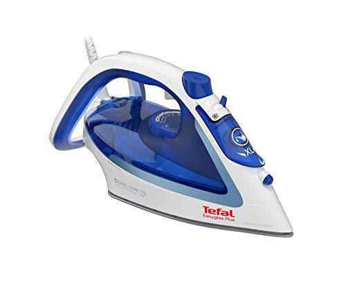 Tefal Easygliss FV5736 Plancha de vapor, 2500 W, azul/blanco