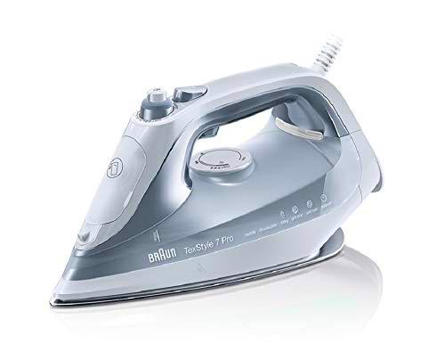 Braun Hogar TexStyle 7 SI7088GY - Plancha, suela Eloxal 3D con planchado bidireccional