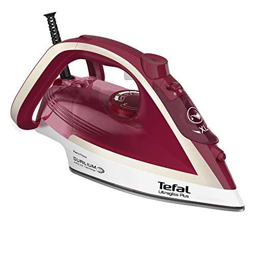 Tefal Ultragliss Plus Plancha de vapor, rojo/blanco