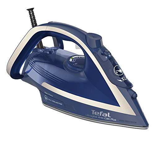 Tefal Ultragliss Anti-Kalk Plus Plancha de vapor, azul/blanco