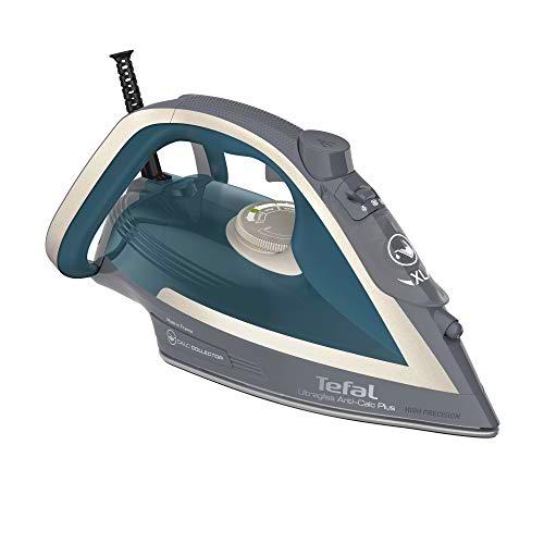 Tefal Ultragliss Anti-Kalk Plus Plancha de vapor, turquesa/gris