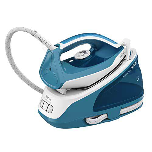 Tefal Espress Easy Centro de planchado de vapor, azul/blanco